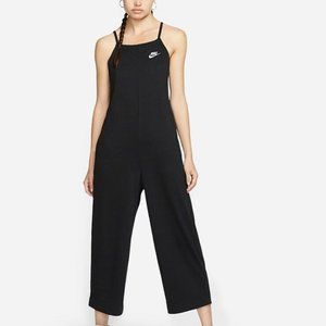 Nike Women's Sportswear Jumpsuit Jersey Black BV3976 010 Sz XS